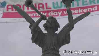 Penetanguishene's historic angels find new home at town's border