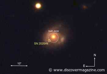 Strange X-Ray Bursts Arise From Black Holes Eating Stars