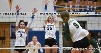 Girls volleyball: Warren brings its 'A' game, surprises Stevenson