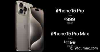 iPhone 15 Pro Max has the highest starting price yet after increase