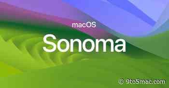 macOS Sonoma will be released to all users on September 26