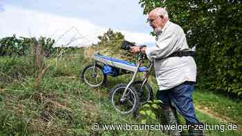Rasen statt Rosten: 92-Jähriger erfindet Turbo-Rollator