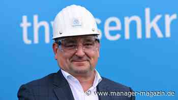 Thyssenkrupp: Miguel Lopez bringt Thyssenkrupp auf Renditekurs
