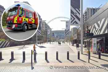 London Fire Brigade tackle bread oven fire at Wembley bakery