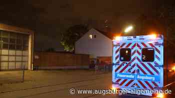 Einsatz in Lechhausen: Feuer bricht in Werkhalle aus