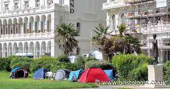 West Country 'tent city' residents told to leave after anti-social behaviour reports