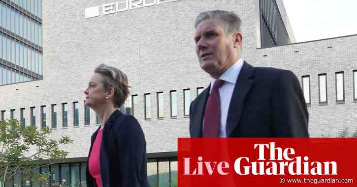 Starmer says ‘no case’ for rejoining EU despite plan to work closer with Brussels on small boats – UK politics live