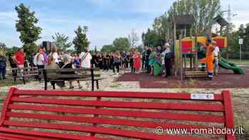 Inaugurate 40 panchine con targhe antiviolenza al Parco Eur Castellaccio
