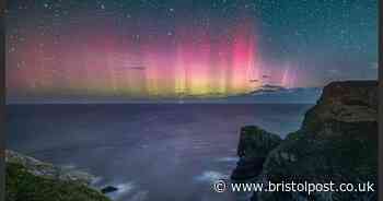 'Incredible' Northern Lights photographed in rare West Country appearance