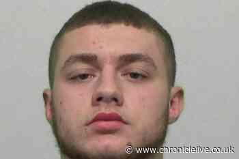 Moment South Shields learner driver overturns car after dangerous police chase