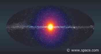 Astronomers weigh ancient galaxies' dark matter haloes for 1st time