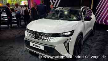Renault macht den Scénic zum Stromer