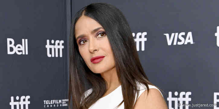 Salma Hayek Pinault Hits Up Premiere Of 'El Sabor de la Navidad' During TIFF 2023