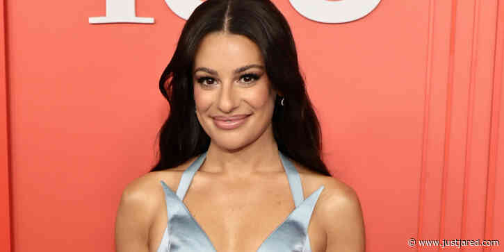 Lea Michele Reveals She Injured Her Arm & Is Now Wearing It In A Sling!