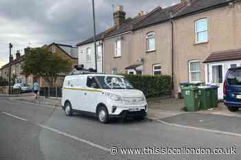 ULEZ van vandalised in Cray Road Sidcup