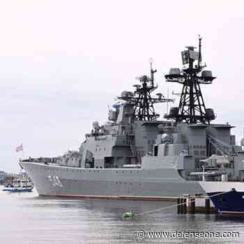 Navies face ‘dreadnought’moment' as Ukraine destroys more Russian warships, British admiral says