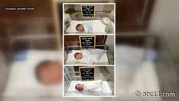 Family welcomes new baby on the same day for 3rd time in 4 years