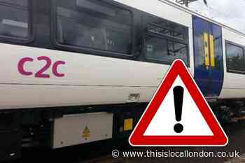 c2c apologises for delays to east London commuters