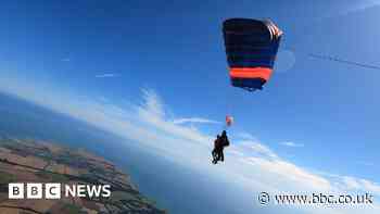 Hull great-grandfather completes 100 'incredible' tandem skydives