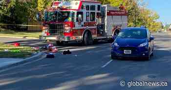 Woman severely injured after being hit by vehicle near University of Calgary