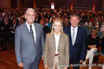 Unternehmertag in Delbrück: Ulrich-Helmut Happe fürchtet um den Mittelstand