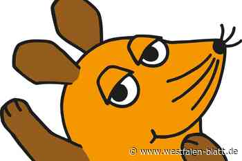 Die Maus tauft die Blume der Landesgartenschau in Höxter