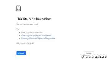 Government of Manitoba websites down due to 'unplanned service disruption'