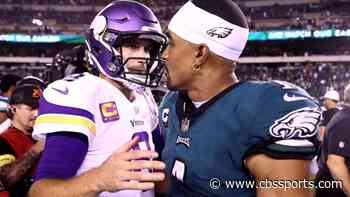 Previewing Eagles-Vikings with game picks and best bets, plus Aaron Rodgers breaks silence after injury