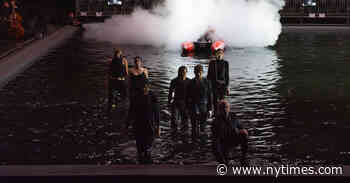 Komische Oper Gets Nomadic, in a Pool and an Airport Hangar