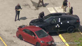 Police searching for suspects after man gunned down in car in Miami Gardens