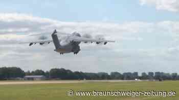 Erster Transportflieger von Niedersachsen aus nach Libyen gestartet