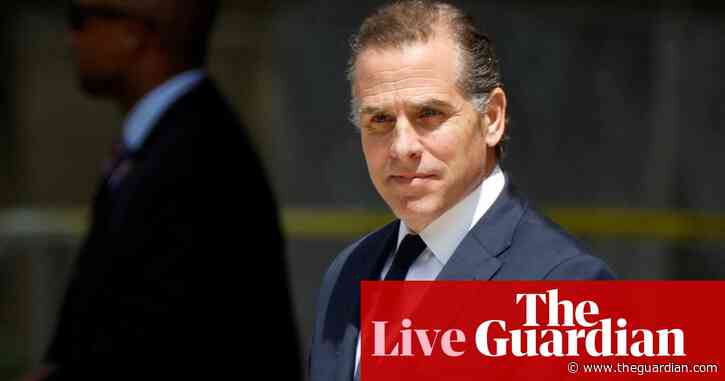 Hunter Biden’s lawyer criticizes charging decision as ‘bending to political pressure’ – as it happened