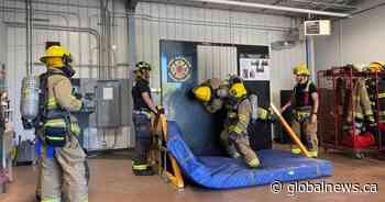 Lethbridge Fire and Emergency Services training 9 new recruits