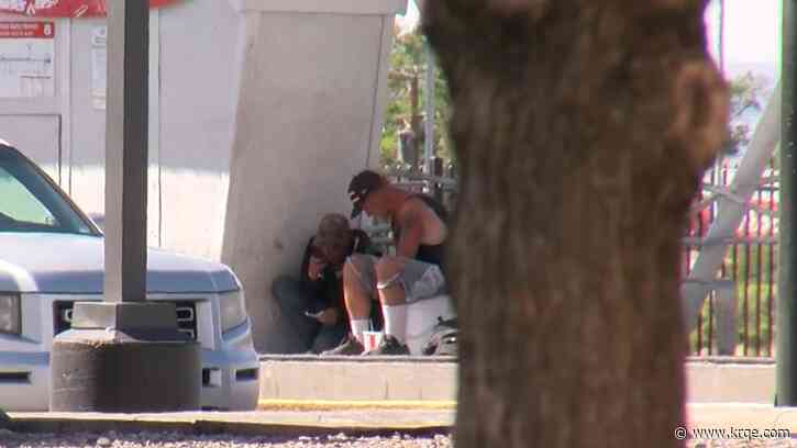 Albuquerque police cite ‘wrongful use of public property’ to clean up bus stops