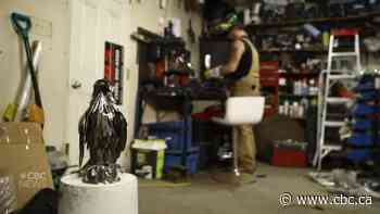 Sask. welder creatively transforms old cutlery into intricate steel sculptures