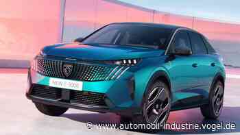 Peugeot E-3008: Erster auf der neuen Elektro-Basis