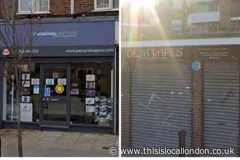 Romford stores clash over potential ban on disposable vapes