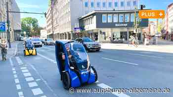 Der City Hopper begibt sich in Augsburg auf Testfahrten