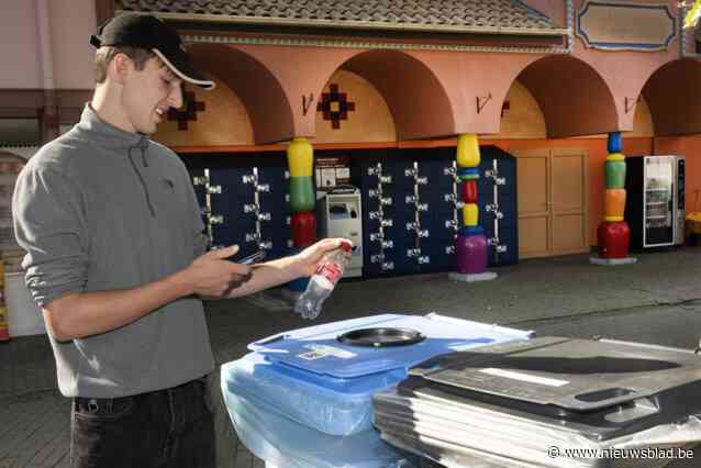 Bezoekers Bobbejaanland testen digitaal statiegeld uit: “Zwerfvuil moet verder verminderen”