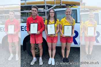 Wirral Lifeguards presented with Alison Saunders Award