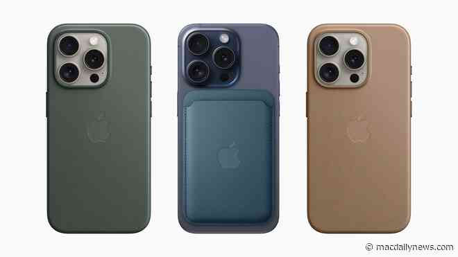 Apple’s new FineWoven iPhone 15 cases are finely woven