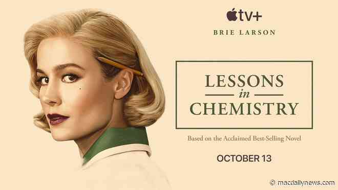 Apple TV+ unveils trailer for ‘Lessons in Chemistry,’ starring Brie Larson