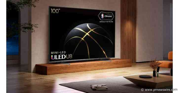 Le téléviseur U8K de 100 pouces d'Hisense récompensé lors de l'exposition CEDIA 2023 : il est le choix des éditeurs