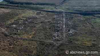 Ukrainian forces reclaim a village in the east as part of counteroffensive