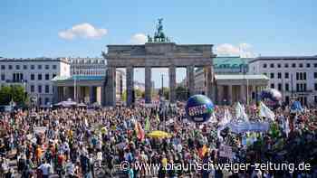 Berlin und Hamburg: Tausende Demonstranten bei Klimaprotest