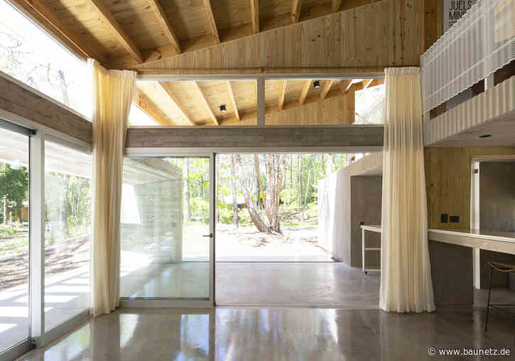 Klappen, schieben, erweitern
 - Ferienhaus in Cariló von Estudio Galera