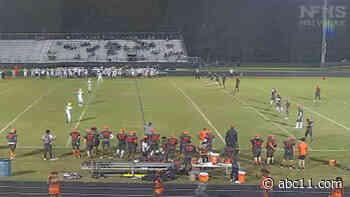 Serious injury halts Southern Lee junior varsity football game; player airlifted to hospital