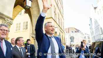 Vitali Klitschko in Münster: Brauchen weiter Waffen