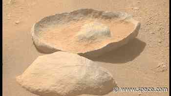 Perseverance rover spies 'avocado' rock on Mars (photo)