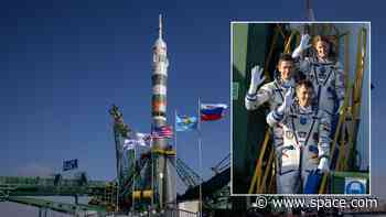 Watch NASA astronaut Loral O'Hara and 2 cosmonauts launch to the ISS on a Russian rocket today
